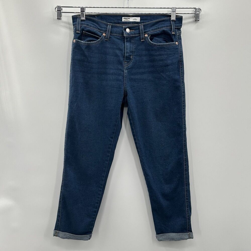 Signature by Levi Strauss Heritage‎ Boyfriend Jeans Women’s 4 (31/25) Stretch